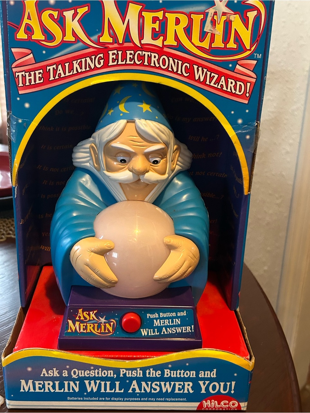 Vintage Talking Electronic Wizard